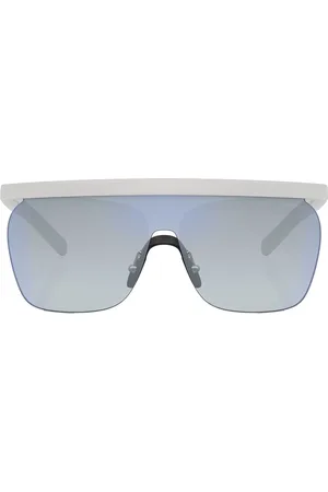 Giorgio Armani Lunettes de soleil à logo imprimé