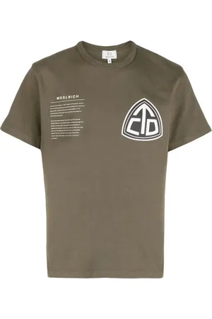 Woolrich T-shirt en coton à logo imprimé