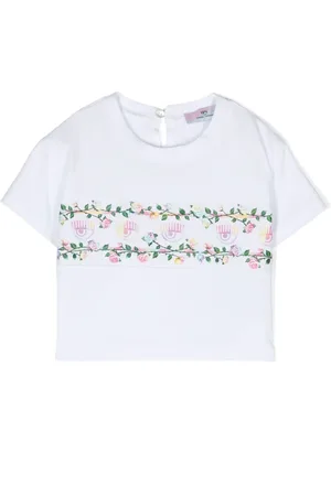 Chiara Ferragni T-shirt en coton à motif Eyelike