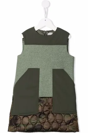 Il gufo Robe sans manches à design patchwork
