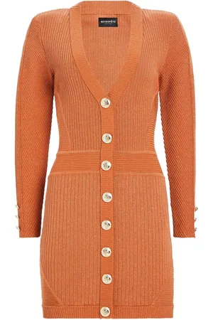 Retrofete Robe Zem en maille nervurée
