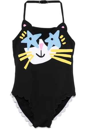 Stella McCartney Maillot de bain imprimé à volants