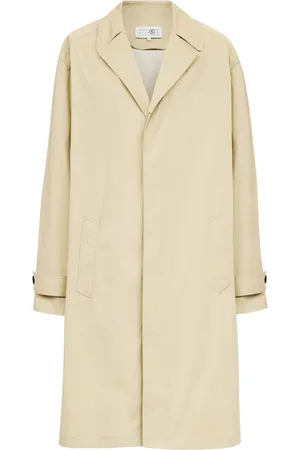 Maison Margiela Manteau droit à simple boutonnage