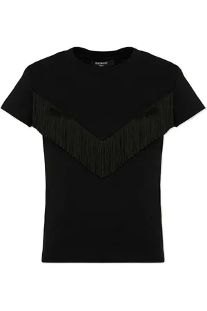 Balmain T-shirt à franges