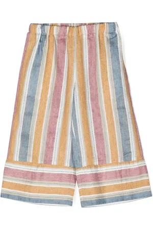 Il gufo Pantalon ample à rayures