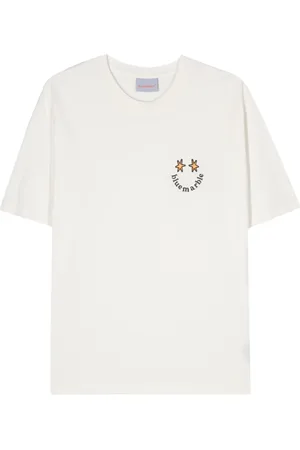 Bluemarble T-shirt en coton à logo brodé