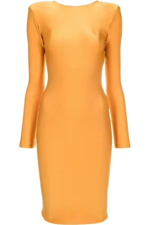 Lethicia Bronstein Robe moulante Gracie à col v au dos