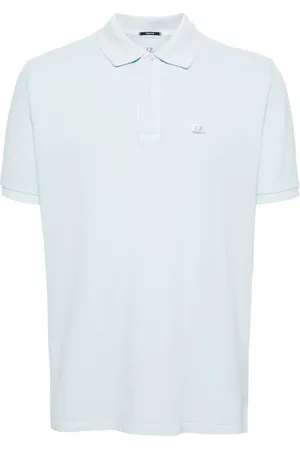 C.P. Company Polo en coton à logo brodé