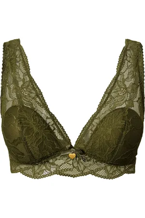 Twin-Set Brassière en dentelle à bonnets triangles