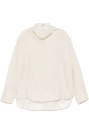 Totême Blouse à col cheminée