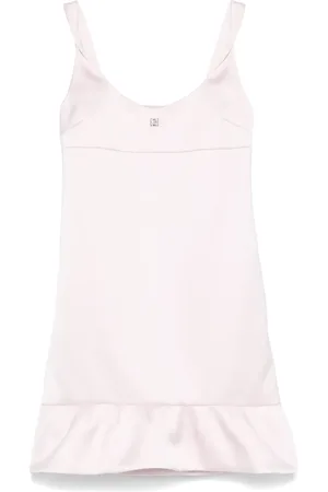 Givenchy Robe courte en satin à motif 4G