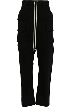 Rick Owens Pantalon Jumbo Bela à coupe sarouel