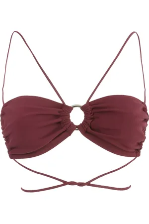 Gloria Coelho Bandeau bikini top