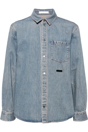 Helmut Lang Chemise Curved en jean