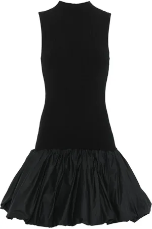 ROTATE Robe courte en maille nervurée