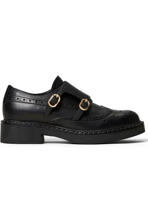 Twin-Set Chaussures oxford en cuir à double bride