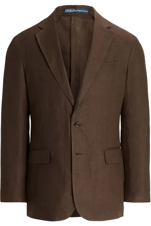 Ralph Lauren Blazer en lin à simple boutonnage