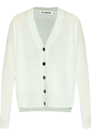 Jil Sander Cardigan à épaules descendues