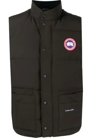 Canada Goose Gilet matelassé à patch logo