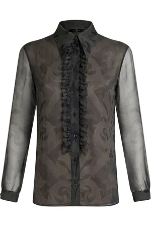Etro Chemise imprimée à fronces