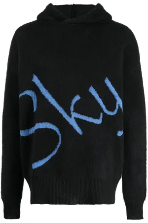 BLUE SKY INN Hoodie à logo en jacquard