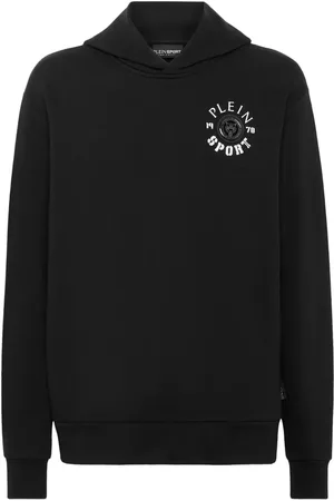 Philipp Plein Hoodie en coton mélangé à logo imprimé