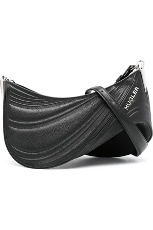 MUGLER Sac porté épaule à design embossé