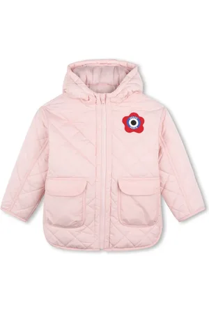 Kenzo Veste matelassée à logo brodé