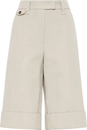 Brunello Cucinelli Short à coupe longue