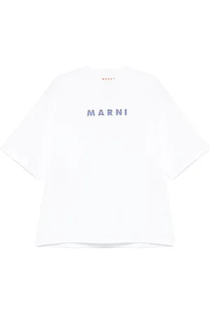 Marni T-shirt à logo imprimé