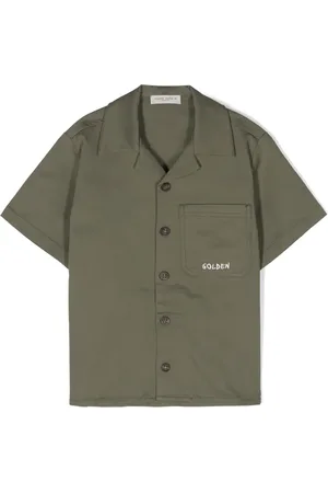 Golden Goose Chemise à col cubain