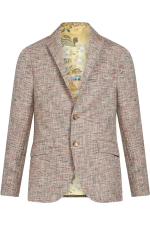 Etro Blazer boutonné à revers crantés