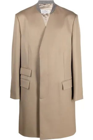 Maison Margiela Manteau boutonné Calvary en laine
