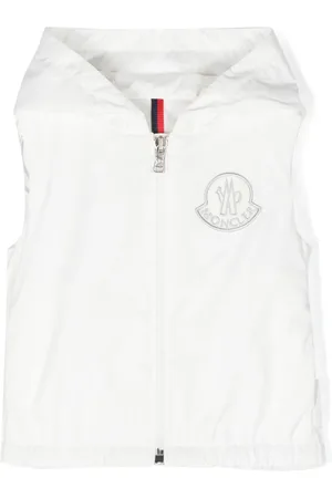 Moncler Gilet Essien à patch logo