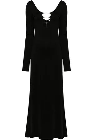 ALICE+OLIVIA Robe longue Kalena à découpes
