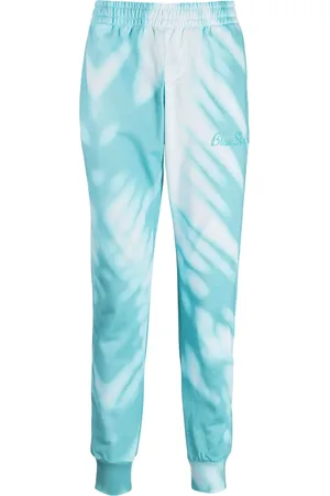 BLUE SKY INN Pantalon de jogging en coton à logo brodé