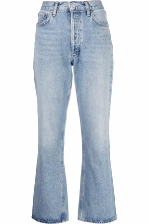 AGOLDE Jean bootcut à taille haute
