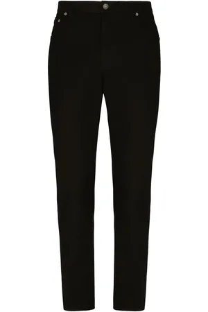 Dolce & Gabbana Pantalon à logo appliqué