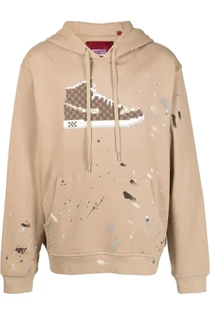 MOSTLY HEARD RARELY SEEN Hoodie Checker Louis à manches longues