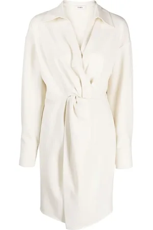 GOEN.J Robe-chemise à col v