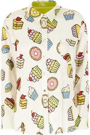 Matimì Blouse à imprimé graphique