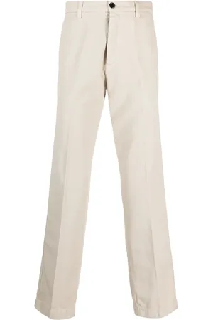 haikure Pantalon chino en coton à coupe droite