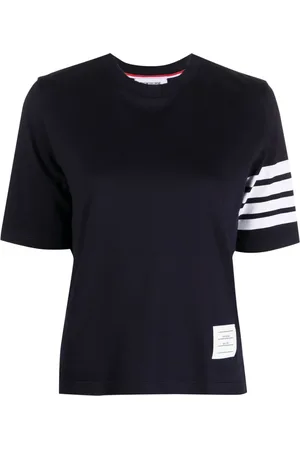 Thom Browne T-shirt à 4 bandes signature
