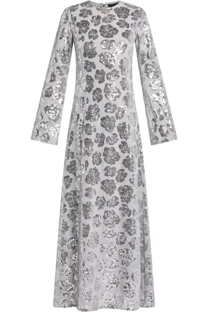 ROTATE Robe longue à sequins