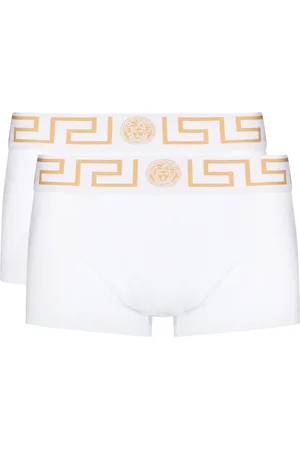 VERSACE Lot de deux boxers Greca Border