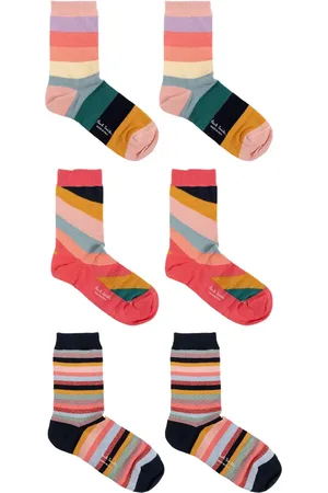Paul Smith Paires de chaussettes à motif Swirl (lot de trois)