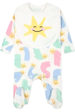 Stella McCartney Trousseau de naissance à imprimé graphique