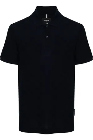 HUGO BOSS Polo à motif damier