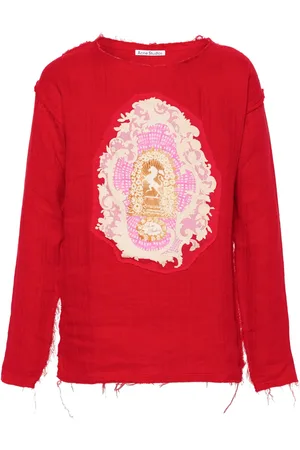 Acne Studios T-shirt à détail de patch