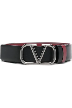VALENTINO GARAVANI Ceinture en cuir VLogo à design réversible
